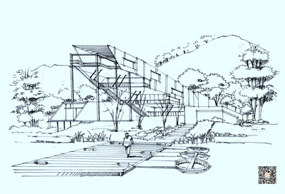 建筑景觀室內手繪快題步驟圖詳解 從構思到呈現